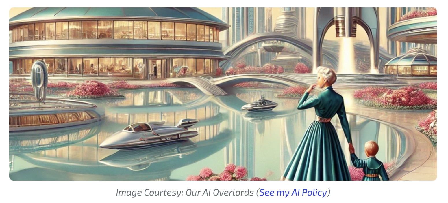 AI Generated Image of Space Station